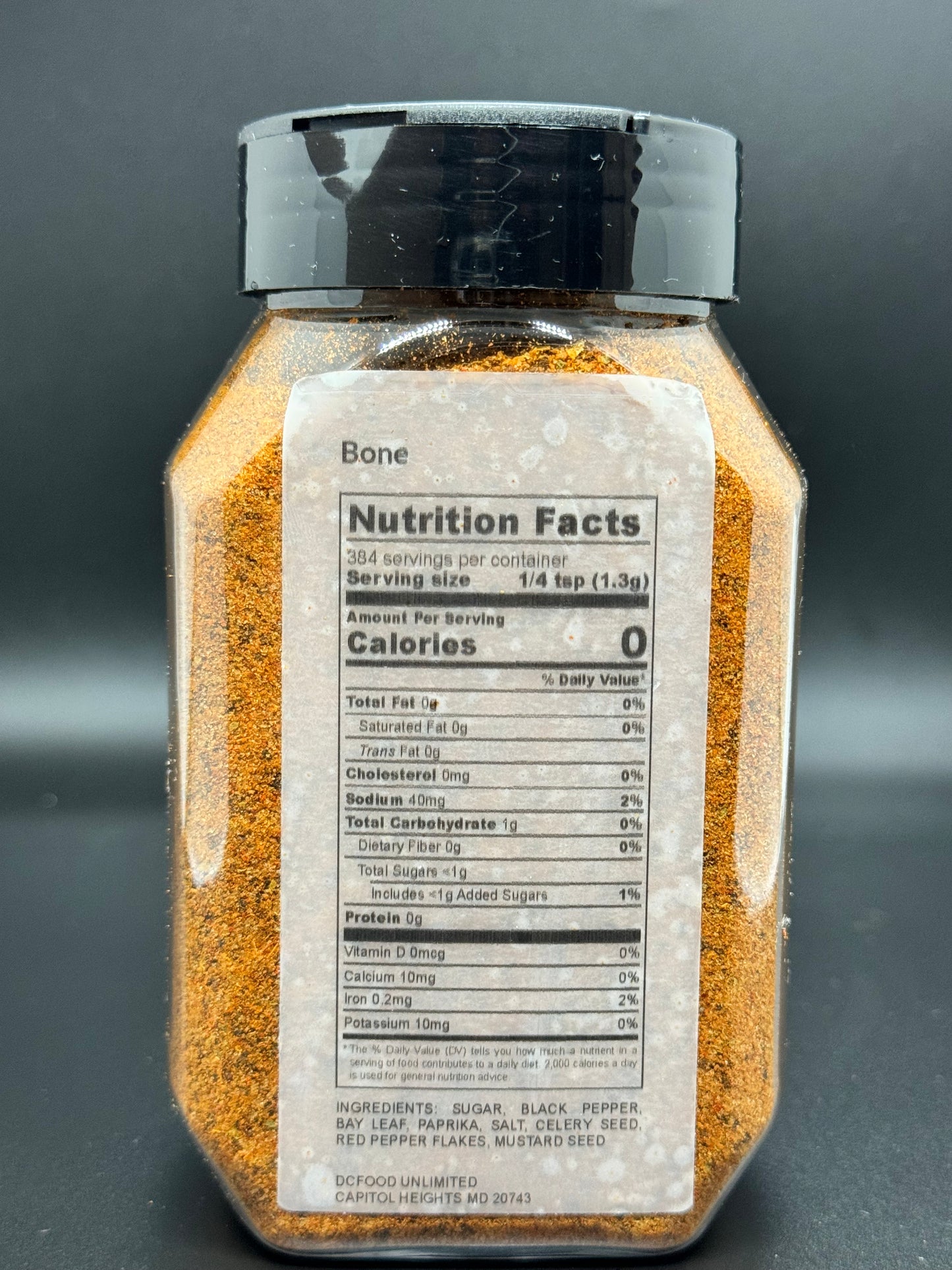 "BONE" All Purpose Seasoning